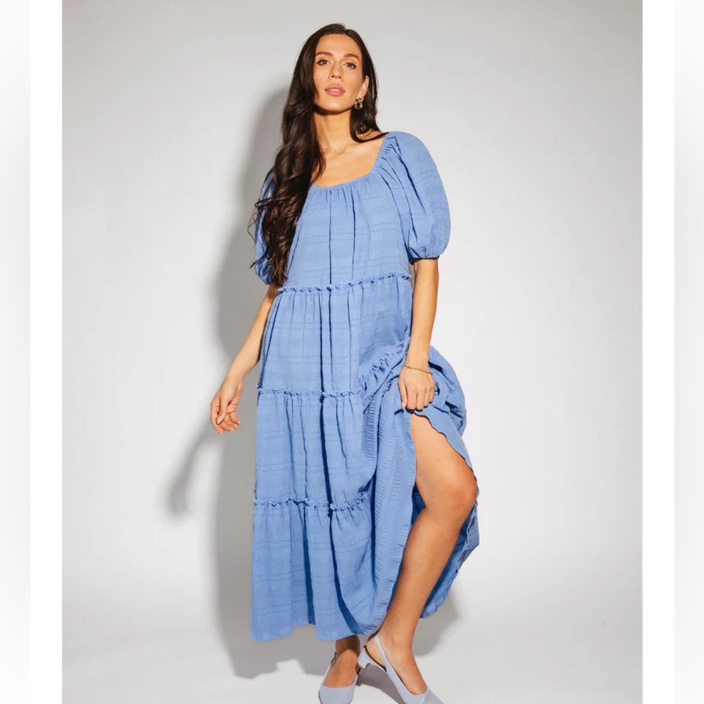 DAYMAKER DRESS in BLUEBERRY MILK  ZOCO EXCLUSIVE*